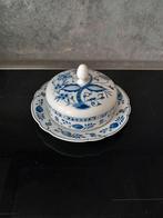 Botervloot Kahla Servies Zwiebelmuster Blauw, Ophalen of Verzenden