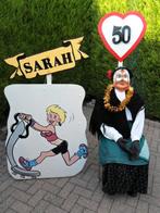 Verjaardag bord dansende 50 jarige Sarah, naar keuze., Ophalen, Nieuw, Abraham of Sarah