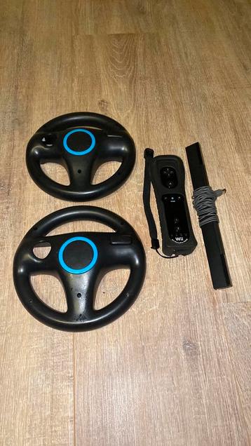 Wii (u) motion plus controler + stuurtjes en senzorbar beschikbaar voor biedingen