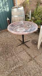 Gratis ronde tuintafel, Tuin en Terras, Tuintafels, Ophalen, Gebruikt, Rond, Kunststof