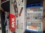Skil Multitool met accessoires, Doe-het-zelf en Verbouw, Ophalen of Verzenden, Zo goed als nieuw, Minder dan 700 watt, Rechte handslijpmachine