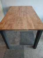 Eettafel 4-persoons van van bommel, Ophalen, 50 tot 100 cm, Zo goed als nieuw, Vier personen