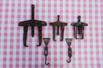 5 grote vintage poelietrekkers oa kukko patent, Ophalen of Verzenden, Gebruikt, Handmatig