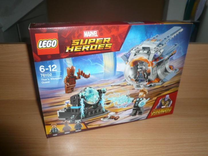 Lego Marvel 76102 Thor's Weapon Quest - Nieuw, Kinderen en Baby's, Speelgoed | Duplo en Lego, Nieuw, Lego, Complete set, Ophalen of Verzenden
