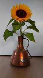 Rood koperen kan ca. 38 cm hoog. Voor droogboeket oid., Ophalen, Koper