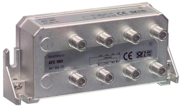 Hirschmann COAX TV signaalsplitter RH-AFC 1861 CAI multitap, Audio, Tv en Foto, Televisie-accessoires, Zo goed als nieuw, Ophalen of Verzenden