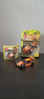 Lego 8304 Tiny Turbos Smokin' Slickster, Ophalen of Verzenden, Zo goed als nieuw, Complete set, Lego