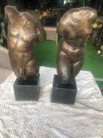 Zwaar bronzen beelden, Antiek en Kunst, Ophalen