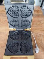 Bestron wafelijzer voor hartvormige wafels, Witgoed en Apparatuur, Wafelijzers, Ophalen of Verzenden, Zo goed als nieuw