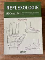 Deltas - Katy Dreyfuss - 50 kaarten - Reflexologie - zgan, Ophalen of Verzenden, Zo goed als nieuw, Overige onderwerpen, Instructieboek
