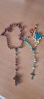 Twee vintage rozenkransen, Antiek en Kunst, Antiek | Religie, Ophalen
