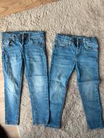 2x Stretch skinny jeans 104 voor 3€ of 5€ samen, Ophalen of Verzenden, Zo goed als nieuw, Meisje, Broek