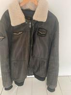 Pme leren winterjas, maat xxxl, Ophalen of Verzenden, Zo goed als nieuw, Overige maten, Grijs