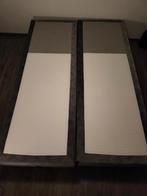 Souplesse boxspring vlak 2x 70x200 - alleen bodems, Ophalen, Gebruikt, Tweepersoons, 200 cm