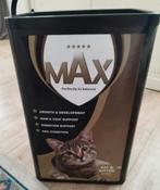 MAX  uitgebalanceerde kattenbrokken, Ophalen of Verzenden, Kat
