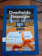 Overheidsfinanciën, 16e druk - Bestuurskunde, Boeken, Gelezen, Flip de Kam, Wimar Bolhuis, Jasper Lukkezen, Gamma, HBO