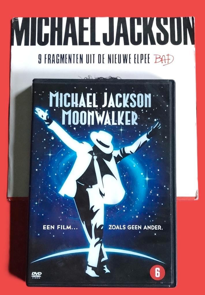 Moonwalker DVD + 7” single, Cd's en Dvd's, Vinyl Singles, Zo goed als nieuw, Single, Overige genres, 7 inch, Verzenden