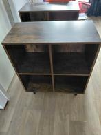 Lp vinyl kasten, Ophalen, Met plank(en), 50 tot 100 cm, Zo goed als nieuw