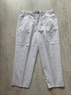 Knie broek pantalon van Escada Margaretha Ley maat 40 M, Maat 38/40 (M), Douwenmaat 8-3 Meppel, Info@again.nu, Wit