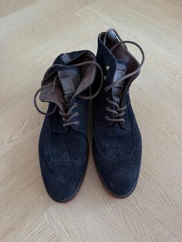 Floris van Bommel leren veterschoenen maat 9 - 43⅓ beschikbaar voor biedingen
