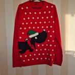 Kersttrui met Takkie - HEMA - Maat S, Ophalen of Verzenden, Zo goed als nieuw, Maat 38/40 (M), Rood