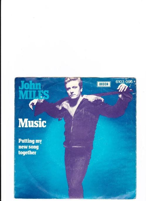 John Miles Music 1976, Cd's en Dvd's, Vinyl Singles, Gebruikt, Single, Pop, 7 inch, Ophalen of Verzenden