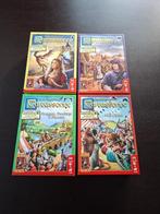 Carcassonne (2e editie) - 4 uitbreidingen, Een of twee spelers, Ophalen of Verzenden, Zo goed als nieuw