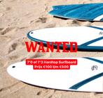 GEZOCHT: HardTop surfboard 7’0 / 7’3, Watersport en Boten, Suppen, Ophalen of Verzenden, Zo goed als nieuw, SUP-accessoire