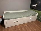 Ikea brimes bed 80 x 200 uitschuifbaar met twee lades, Kinderen en Baby's, Ophalen, 85 tot 100 cm, Gebruikt, Lattenbodem