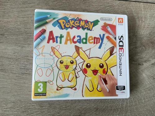 Pokemon Art Academy voor de Nintendo 3DS, Spelcomputers en Games, Games | Nintendo 2DS en 3DS, Zo goed als nieuw, Avontuur en Actie