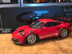 Porsche 911 (992) GT3 RS - 2021 Guards Red - 1:12 GT-SPIRIT, Auto, Nieuw, Ophalen of Verzenden, 1:9 t/m 1:12