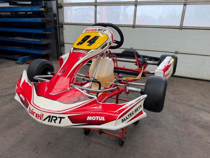 Birel Art 2016 RY29 S7 Kart chassis + Pitkar, Sport en Fitness, Karting, Gebruikt, Kart, Ophalen