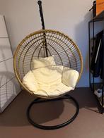 Ronde hangstoel/ei stoel, Tuin en Terras, Tuinstoelen, Ophalen, Zo goed als nieuw, Metaal