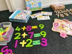 educatieve spelen, cijfers leren voelen en herkennen, tellen, Ophalen of Verzenden, Zo goed als nieuw, Rekenen