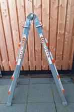 Waku trap 4x5 telecoopladder, Doe-het-zelf en Verbouw, Ladders en Trappen, Ophalen, Zo goed als nieuw