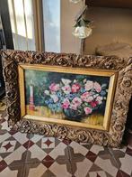 Oud bloemenschilderij, Ophalen