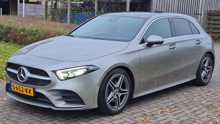 Mercedes-Benz A-klasse 180 AMG AUTOM. PANO NL auto NAP, Auto's, Mercedes-Benz, Particulier, A-Klasse, ABS, Achteruitrijcamera