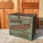 Winkelblik v/d Bergh koffie Apeldoorn 's Gravenhage Den Haag, Verzamelen, Blikken, Ophalen of Verzenden, Gebruikt, Koffie