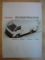 Toyota HiLux HiAce LiteAce Dyna Brochure ca 1989, Ophalen, Toyota, Zo goed als nieuw, Toyota