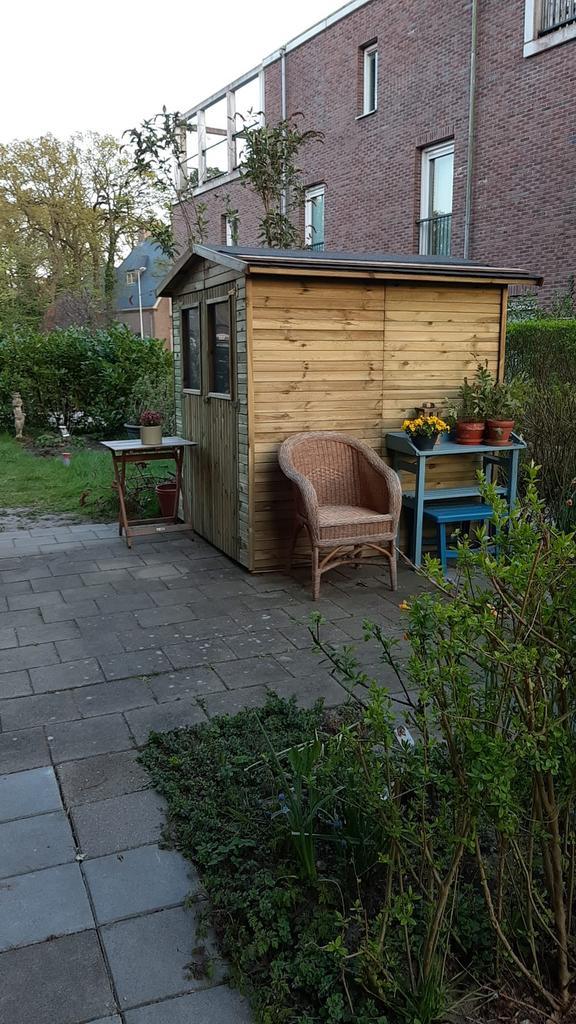 Tuinhuis Steiner, Tuin en Terras, Tuinhuizen, Gebruikt, Tuinhuis, Hout, Minder dan 250 cm, 200 tot 400 cm, 2 ramen, Ophalen