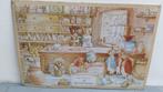 Beatrix Potter metalen wandplaat – Metal Arts 1996, Huis en Inrichting, Ophalen of Verzenden, Gebruikt