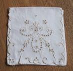 Antieke, linnen etui voor zakdoekjes, Antiek en Kunst, Ophalen of Verzenden