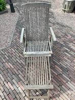 Tuinstoel  vav hout, Tuin en Terras, Tuinstoelen, Ophalen of Verzenden, Gebruikt, Hout