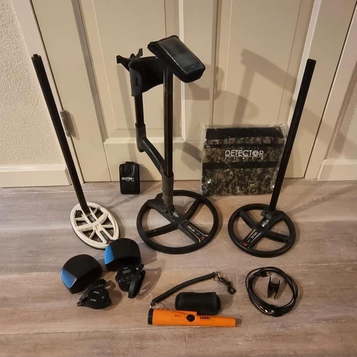 XP Deus Complete Set - 2x X35 + HF + Pinpointer, Hobby en Vrije tijd, Metaaldetectors, Ophalen