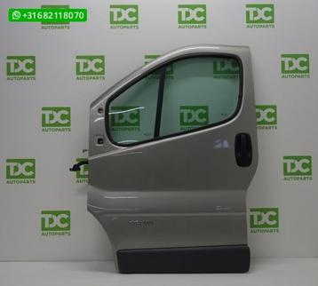 Opel Vivaro bestel A ('01-'14) Deur linksvoor Olijfgroen beschikbaar voor biedingen