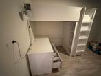 IKEA Smastad Hoogslaper met Bureau en Kast, Ophalen, Eenpersoons, Zo goed als nieuw, 200 cm