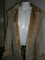 Saki suede jas mt S, Kleding | Dames, Beige, Ophalen of Verzenden, Zo goed als nieuw, Maat 36 (S)