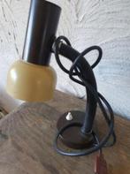 Mooie jaren 70 bureaulamp van metaal in goede staat...bieden, Ophalen of Verzenden