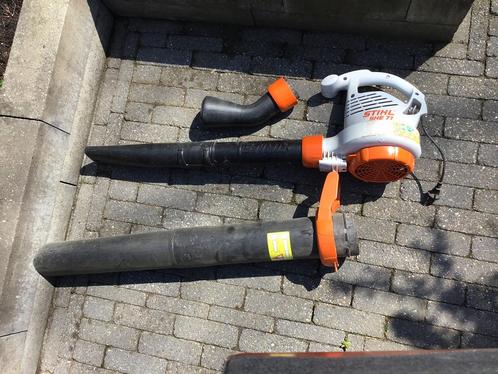 Stihl SHE 71 bladblazer, Tuin en Terras, Bladblazers, Gebruikt, Benzine, Ophalen