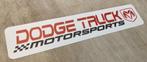 DODGE Trucks motorsport bordje  kunststof 52x11 cm, Auto's, Gebruikt, Ophalen of Verzenden